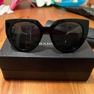 PRADA black & white sunglasses